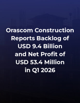 Orascom Construction Reports Backlog of USD 9.4 Billion and Net Profit of USD 53.4 Million in Q1 2026